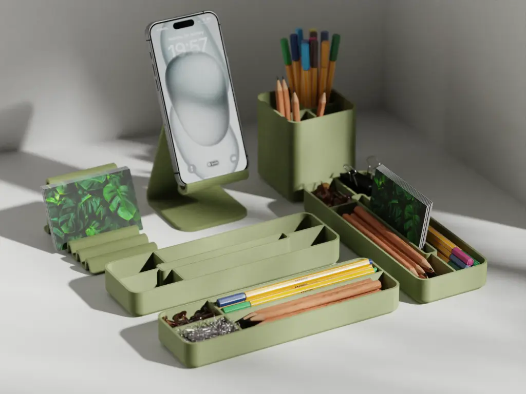 Bloc – Modular Desk Set