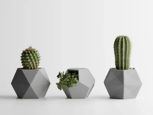GeoTrio - Plant Pots
